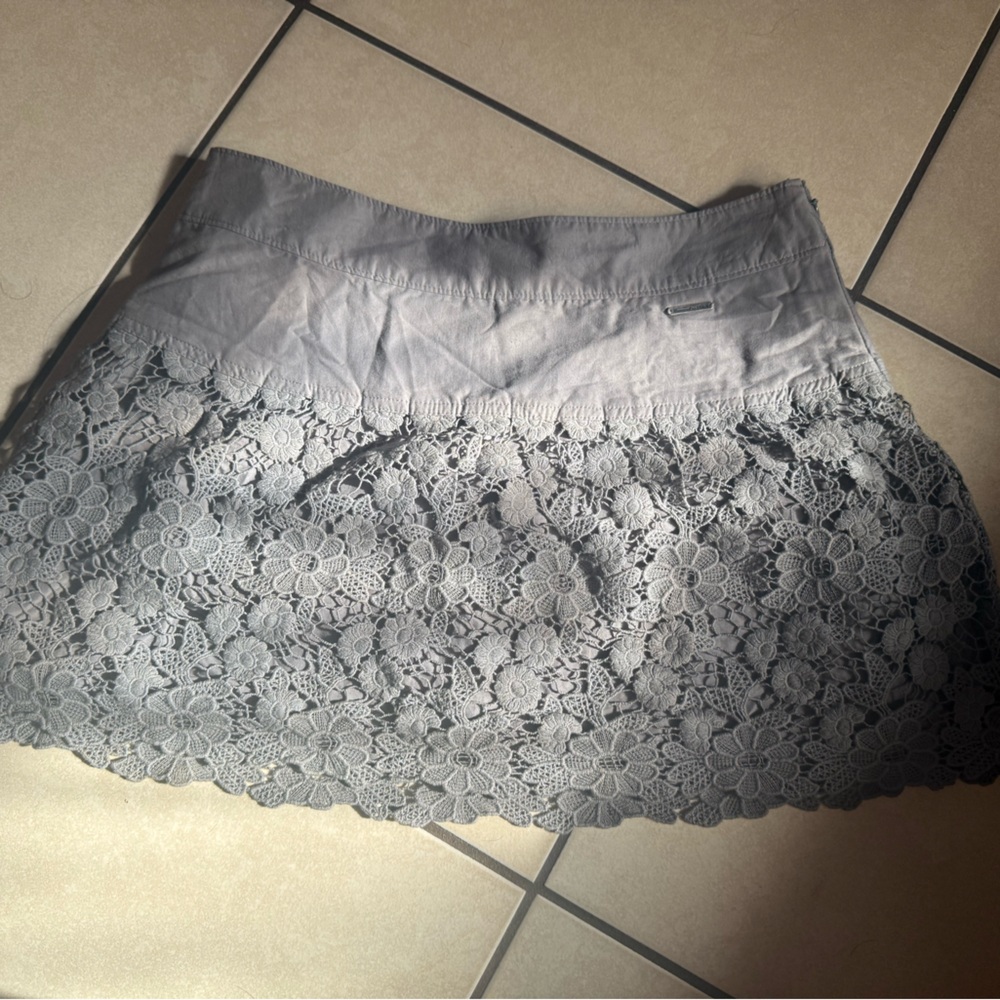 Abercrombie & Fitch Silver Skirt